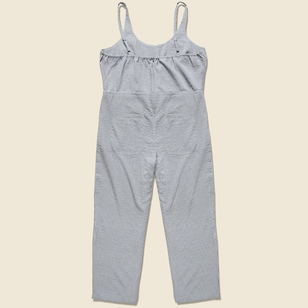 Bridge & Burn Otto Seersucker Jumpsuit - Picture 2 of 7